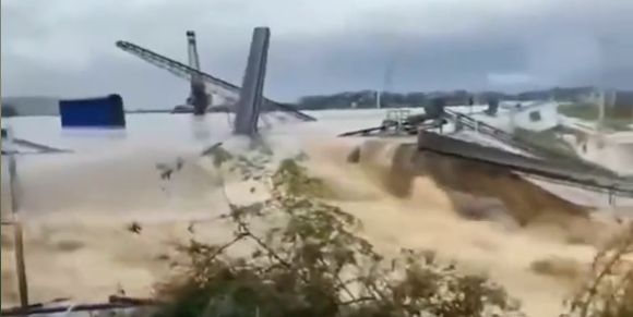 受强降雨、洪水期影响华南部门航路封航