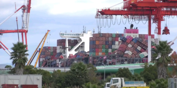 海运船公司去年海上迷失集装箱221个，创最低纪录