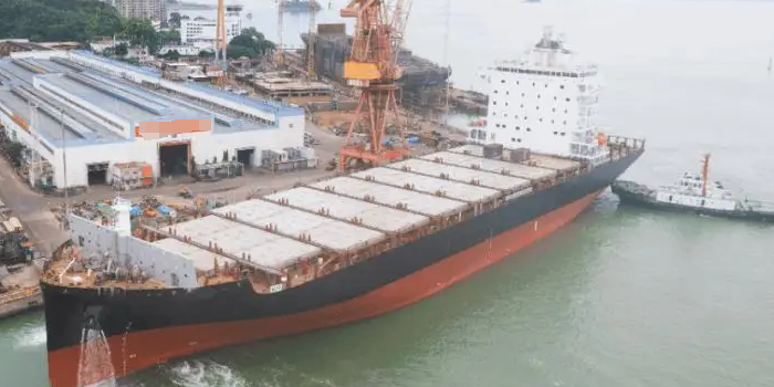 好新闻！厦船沉工交付1800TEU集装箱船，扬子江船业再获集装箱船订单