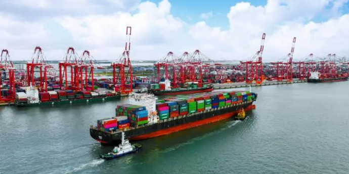 2025年1-4月我国港口货物、集装箱吞吐量