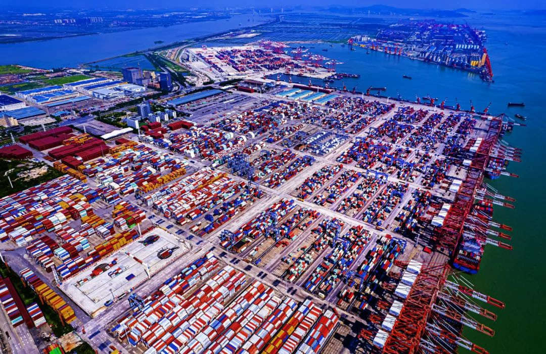 集装箱海运航运业走向正；穆仿菲獒黄